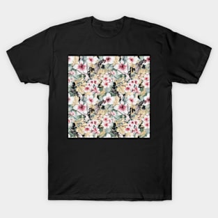 Floral Oriental Chinoiserie T-Shirt